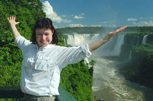 Unabashed rejoicing at the Iguazu 4